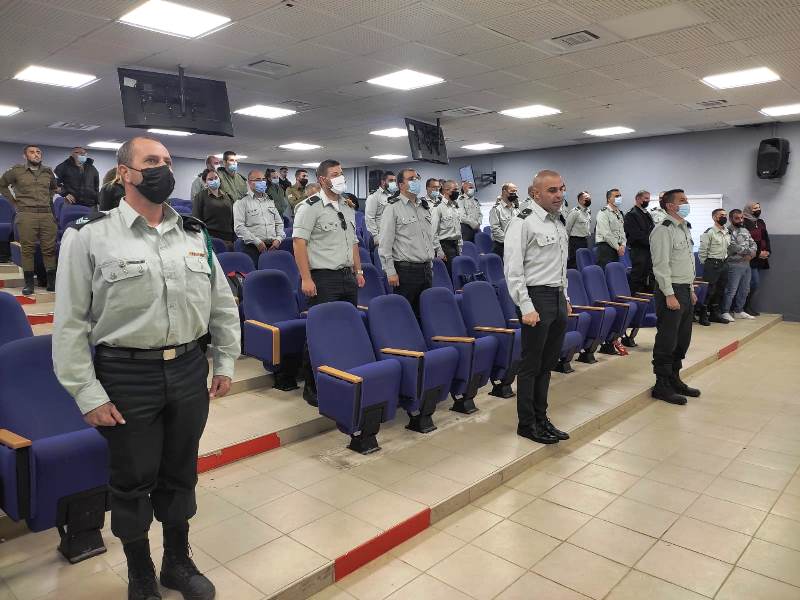 תמונה של כנס סיכום שנת 2021 בפלוגת צנובר בגדוד 703